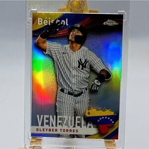 Gleyber Torres #B-3 Topps Chrome Rainbow Refractor 2021 New York Yankees